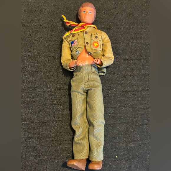 Vtg 1974 Kenner STEVE SCOUT BSA Boy Scouts of America MISSING HAND - Picture 1 of 6